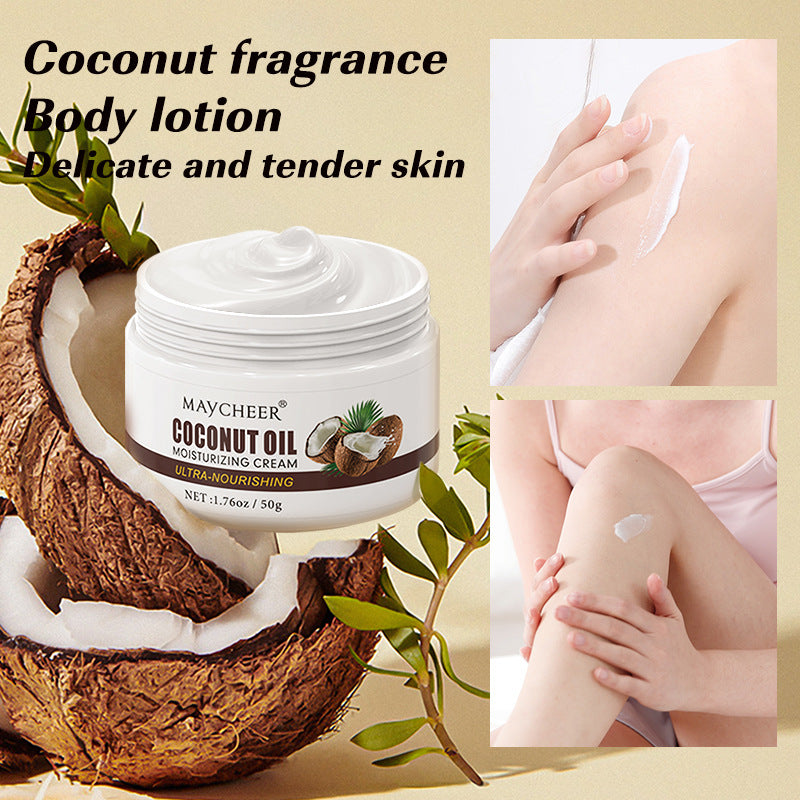 MAYCHEER® Long Lasting Moisturizing Hydrating Coconut Oil Body Lotion