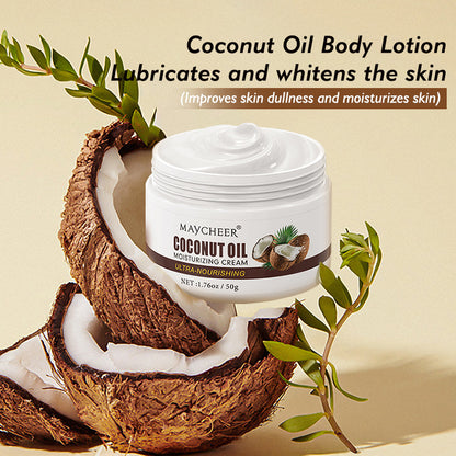 MAYCHEER® Long Lasting Moisturizing Hydrating Coconut Oil Body Lotion