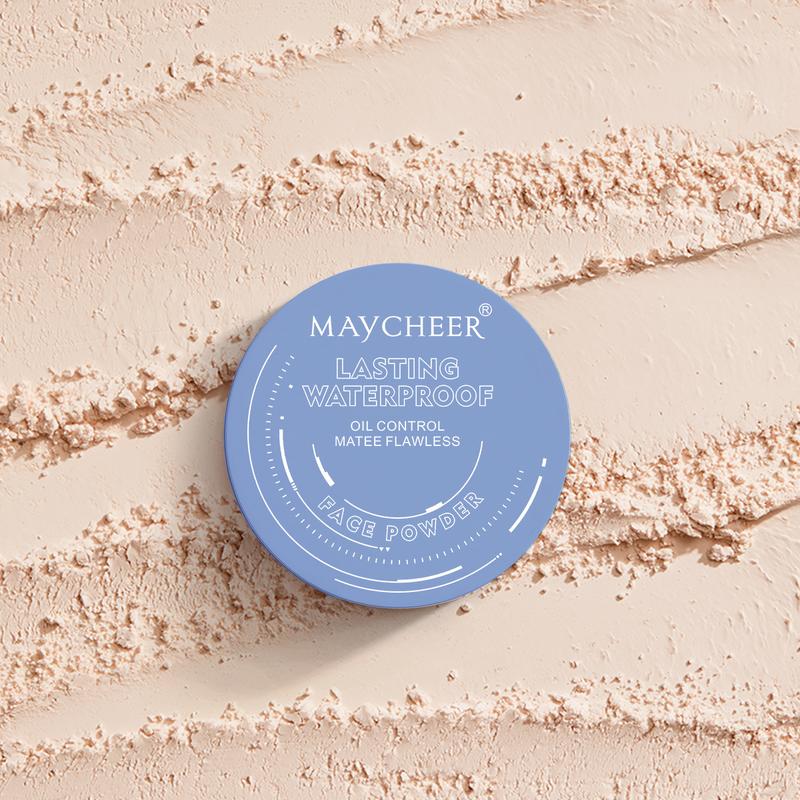 MAYCHEER® LASTING WATERPROOF  Pressed Powder Compact