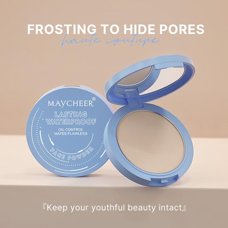 MAYCHEER® LASTING WATERPROOF  Pressed Powder Compact